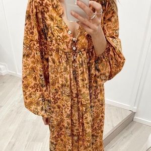 🎃 Callista Floral Fez Dress Kinga Csilla